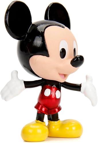 Miniatura 6 de Jada - Mickey Mouse - Figura de Mickey Metal, 2.8 in, licencia oficial de Disney (253070002)