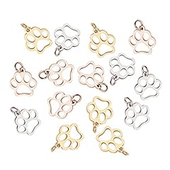 Dog Paw Prints_Mixed Color_13x12mm