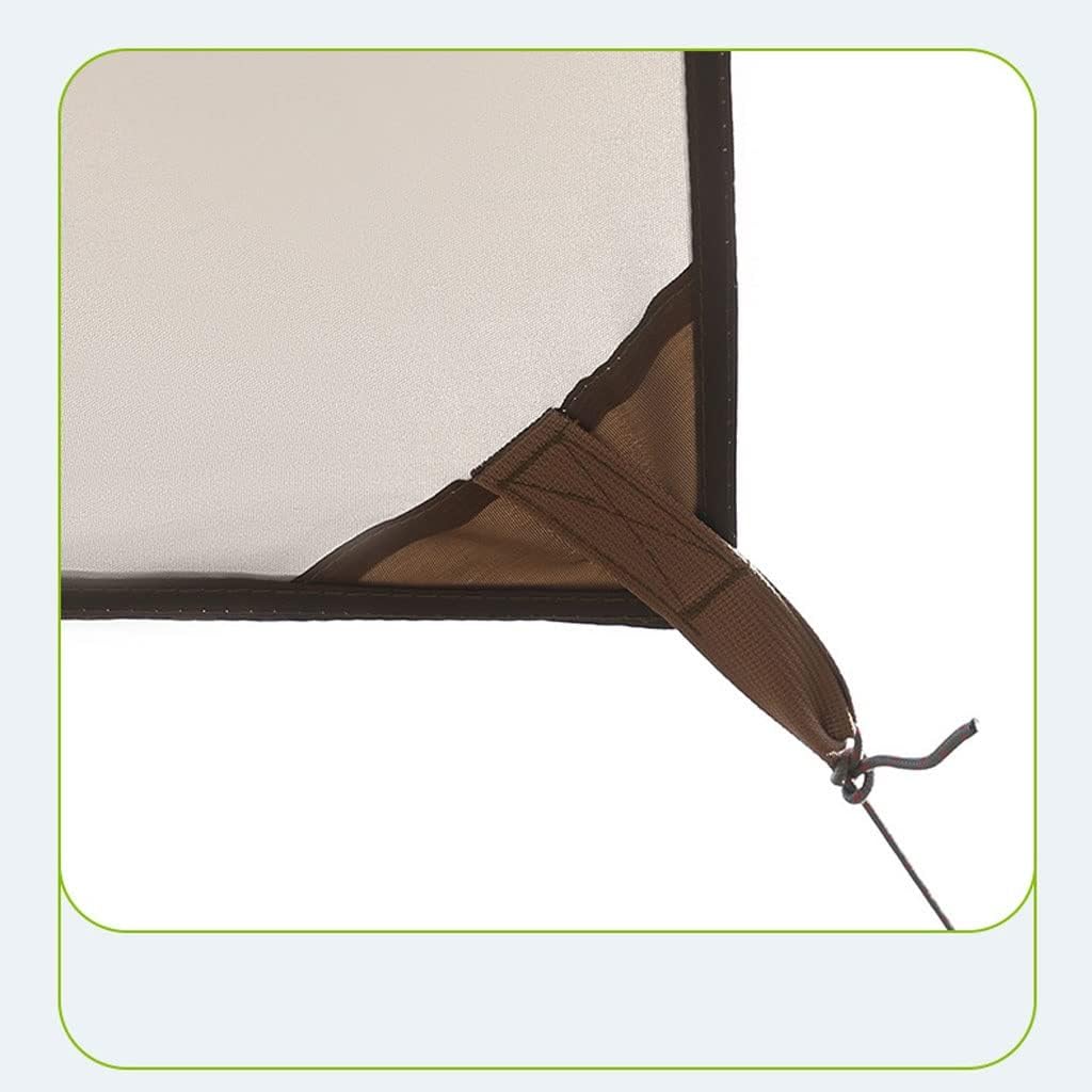 Tent Tarp Camping Tarps Lightweight Waterproof Rectangle Shelter Outdoor Tent Awning Canopy Tent Tarp (Size : 3 * 2.92m)