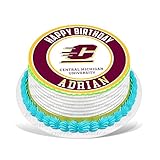 Cakecery Central Michigan Chippewas Edible Cake Topper Image Personalized Birthday Sheet Party...