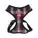 Puppia Authentic Vogue Harness A, Large, Navy
