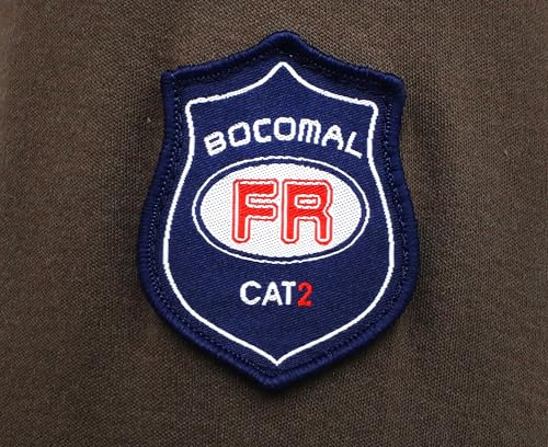 Image of BOCOMAL FR Shirts Flame Resistant Shirt 5.5oz 100% Cotton Light Weight CAT2 Fire Retardant Henley Shirts