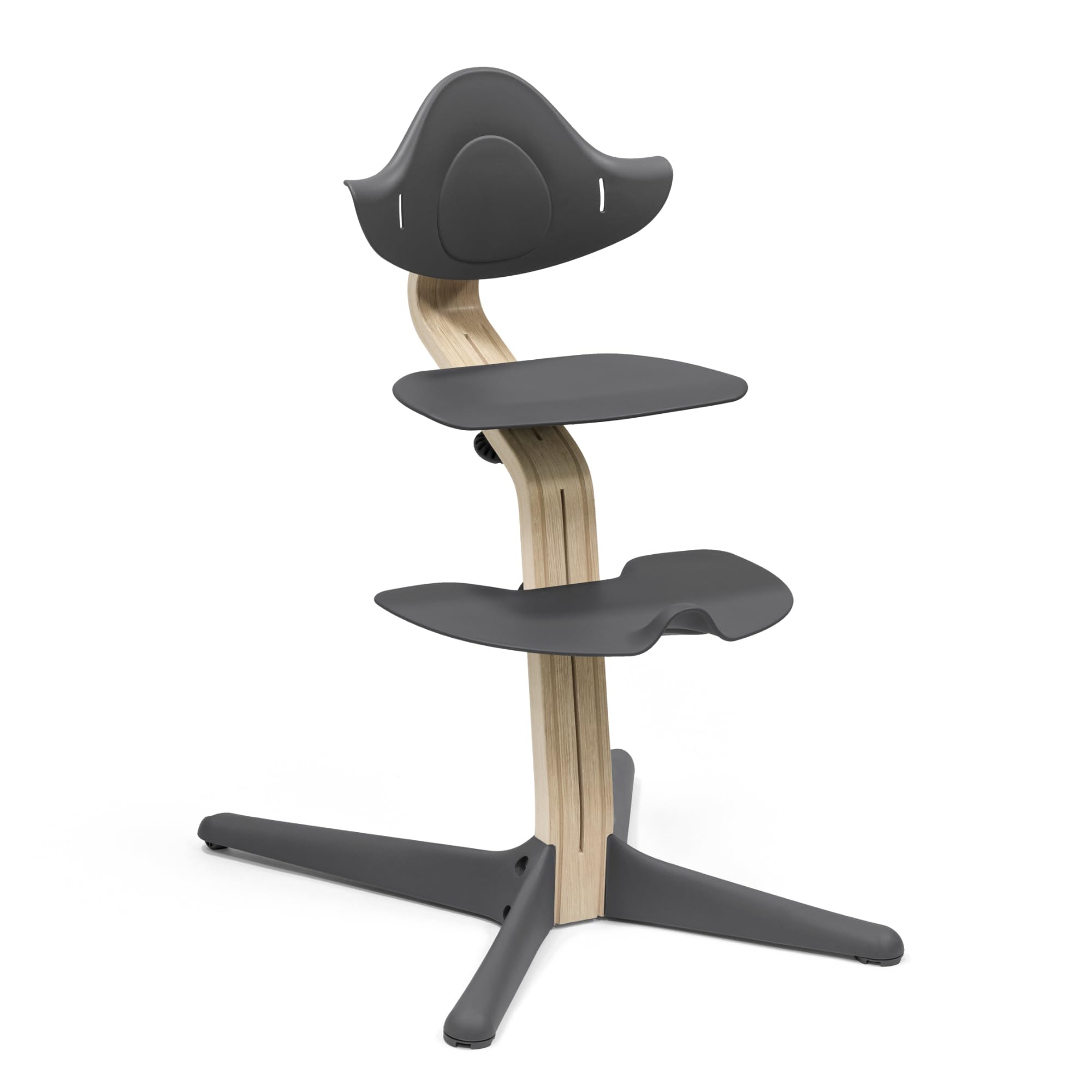 【美品】ストッケ ノミチェア　アンスラサイト ナチュラル ハイチェア ベビ- Amazon | Stokke(ストッケ)【公式】ノミ チェア ナチュラル アンスラ
