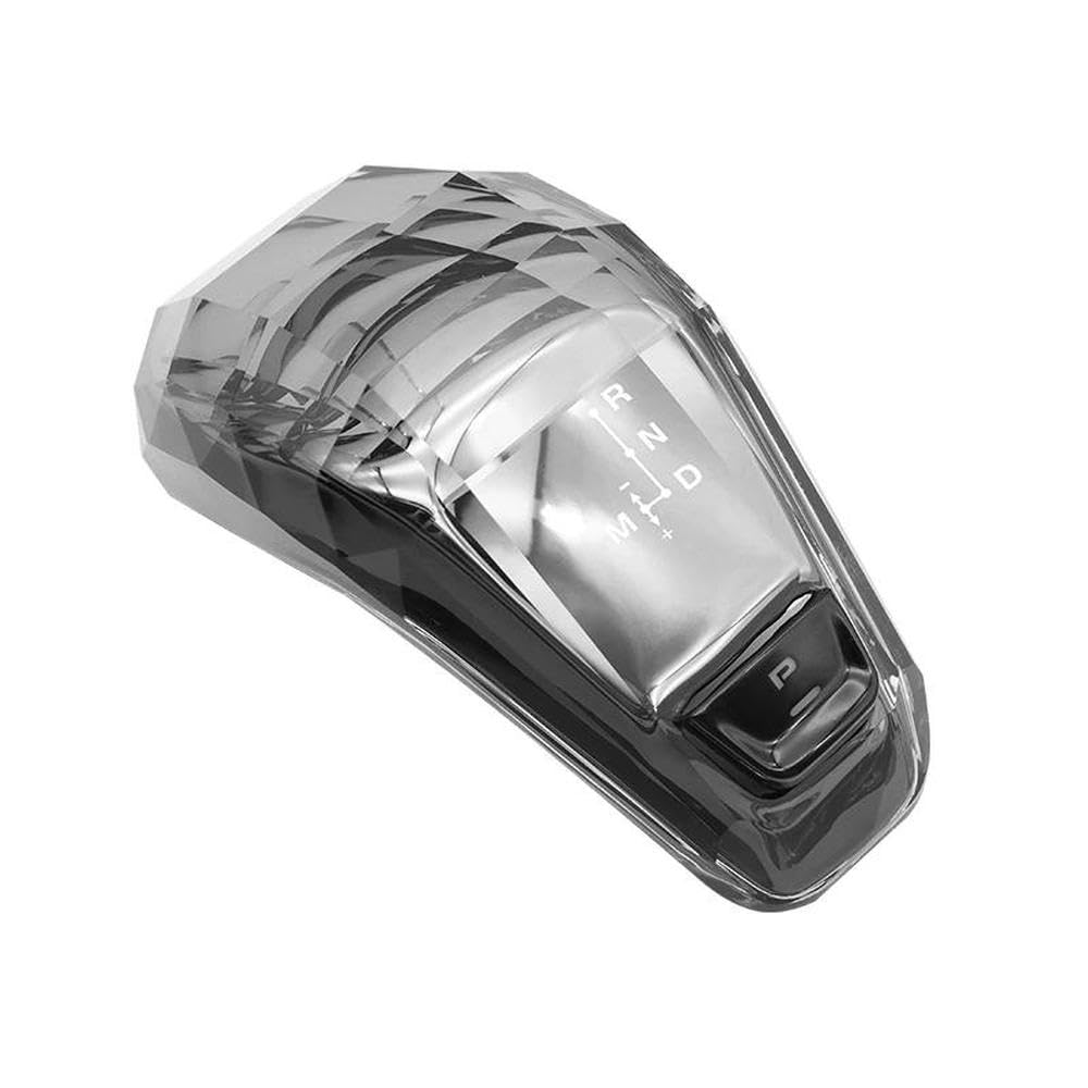 Sxqpocar White Crystal Gear Shift Knob For Porsche Cayenne For Panamera 2017-2023 Gear Ball Head Shift Lever Head(White)