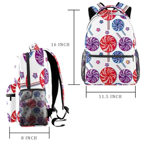 Sac à dos d'école confortable de 40cm pour adolescents actifs