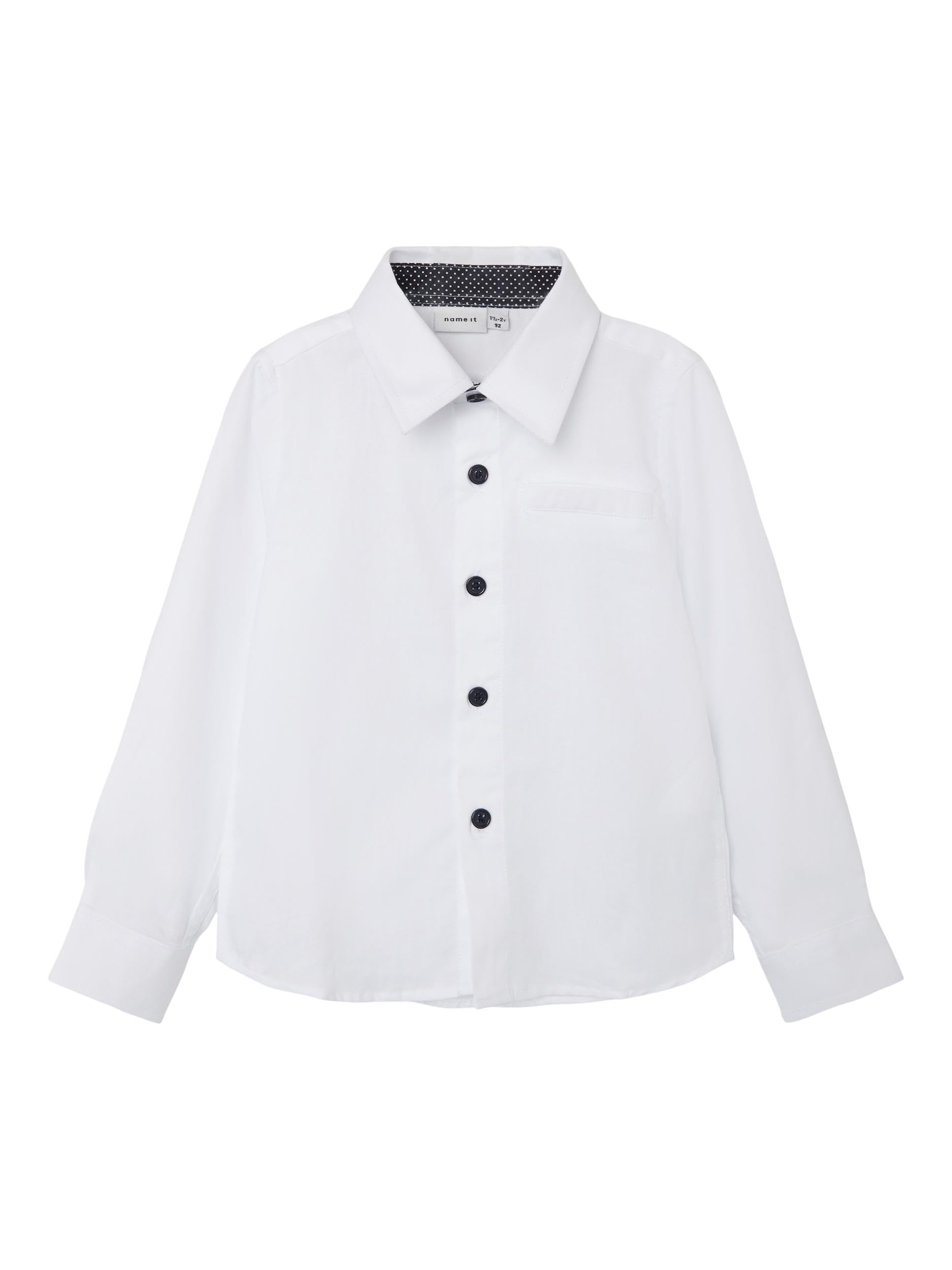 NAME IT Nmmfeshirt LS Shirt Camisa para Niños