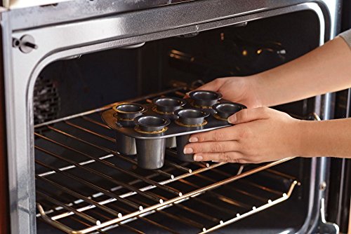 Wilton Cookie Shot Glass, 6-Cavity – Bake Perfect Sweet Shooters with this 6-Cup Cookie Shot Glass Pan, Non-Stick Round Pan Made of Steel