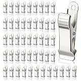 48 Pcs Small Clamp Small Alligator Clips Metal Mini Clamps Micro Clamps Crocodile Spring Clamps 1/2