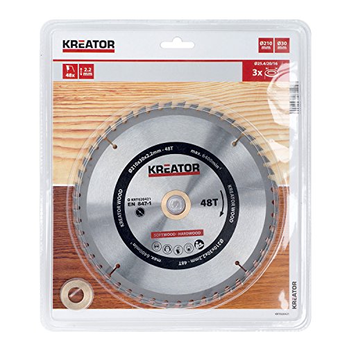 Preisvergleich Produktbild KREATOR Holzsägeblatt 210mm48d KRT020421