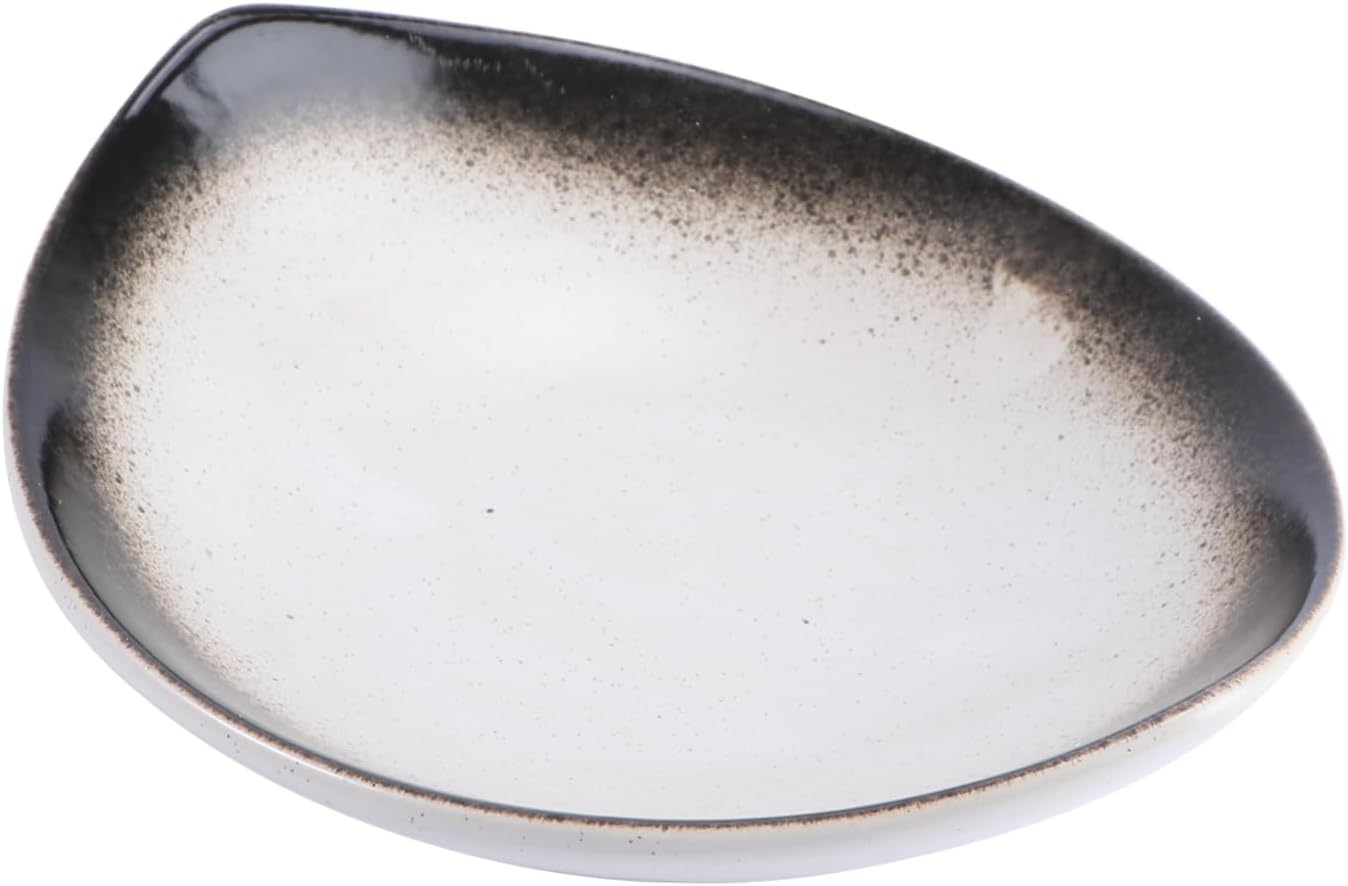 Cabilock 1pc Pattern Serving Tray Stylish Kitchen Dish for Pizza Pasta and More for Parties Restaurants and Home Dining Easy to Clean Smooth