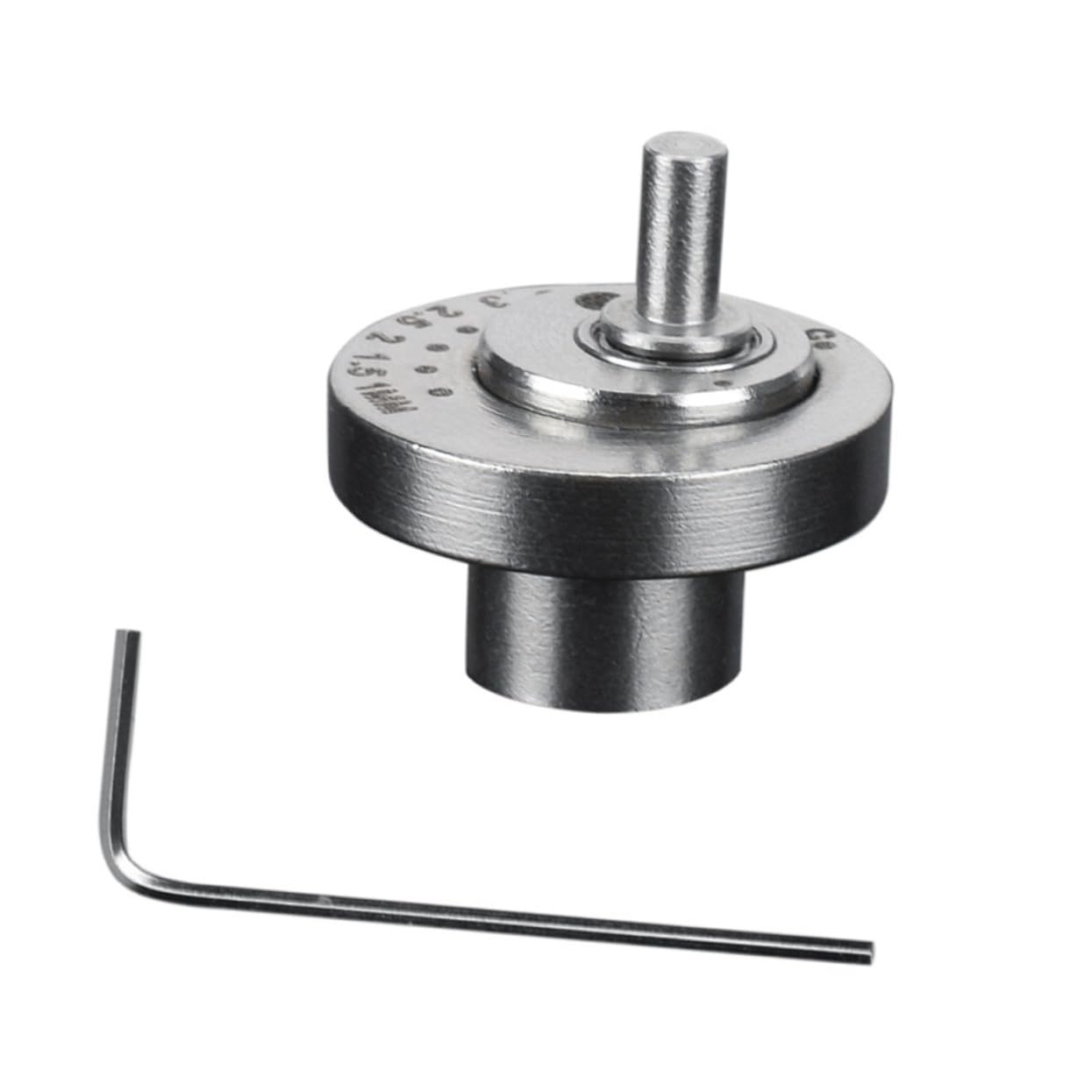 1stücke Einstellbares Eccentric Wheel Mit Zahlen Für Maschinen Innensechskant-werkzeug Silber Geeignet Für Motoren
