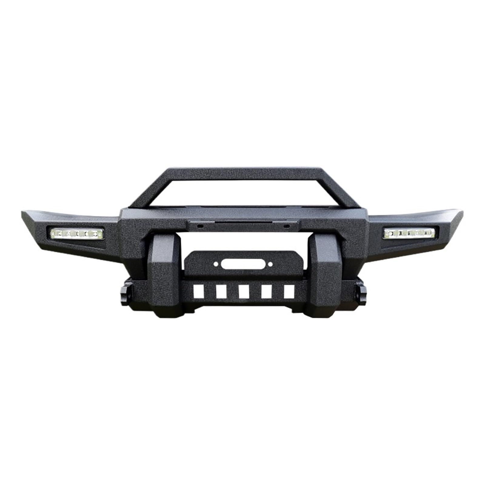 RhAny Front Bumper Front Bar Made of Aluminum Alloy Exterior Accessories Frames，Compatible for Suzuki Jimny JB64 Sierra JB74W 2019 2022 (Color : Made of Steel)