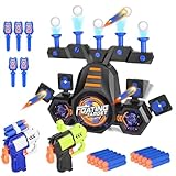 Vankarr Pistolet Jouet pour Nerf Cible de Pistolet, Jeu de tir pour Enfants, Ensemble de J...