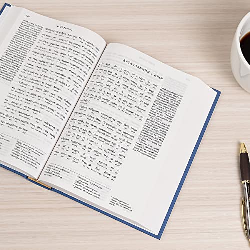 Image of Greek-English Interlinear CSB New Testament, Hardcover, Black Letter, NA28 Greek Text, English Gloss, Parsing Tools, Study Bookmark, Full CSB Text, Translation Notes, Easy-to-Read Type