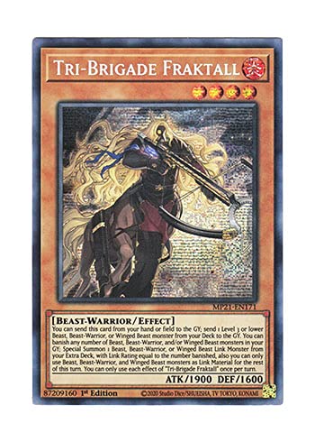 Amazon.co.jp: 遊戯王 英語版 MP21-EN171 Tri-Brigade Fraktall 鉄獣
