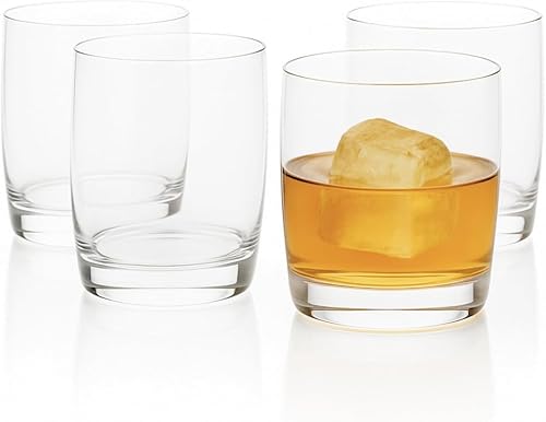 LEMONSODA Vasos dobles de cristal a la antigua (13.3 onzas líquidas) (juego de 6)