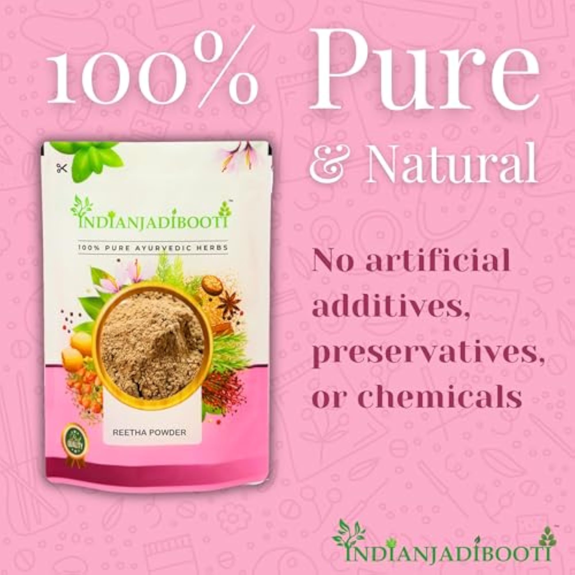 Reetha Powder for Natural Hair Care