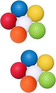 Toddmomy 12 pcs indoor playset mini golf balls mini baseballs foam golf balls mini toy play balls practice balls for backyard plastic golf ball sponge toy ball flying ball mini ball pu Miss
