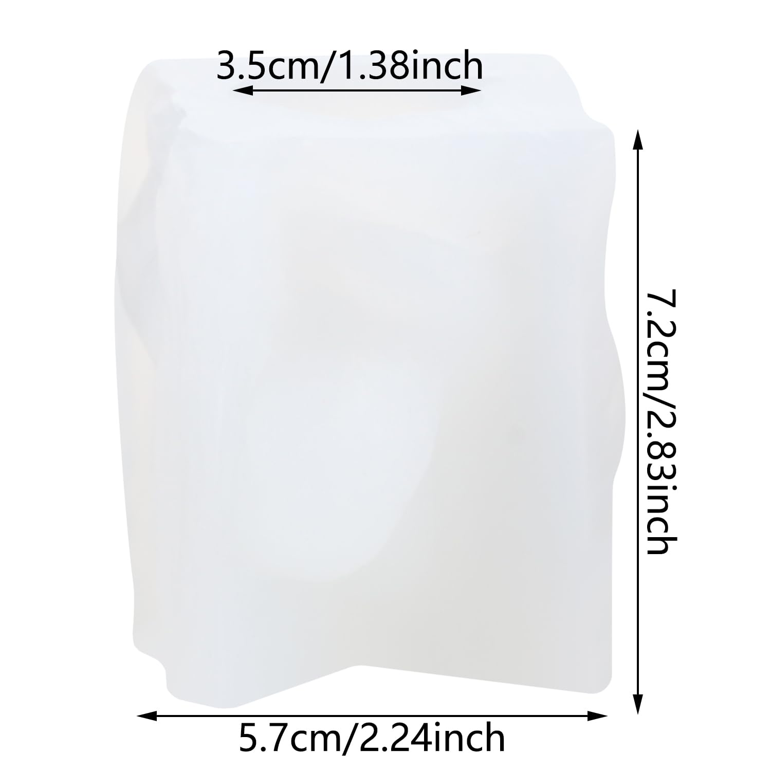 XIAOSHUI Angel Candle Silicone Moulds Rose Flower Angel Resin Casting Mould for DIY Candle Making Home Decoration Aromatherapy Candles Wax Plaster Polymer Clay Craft - Image 2