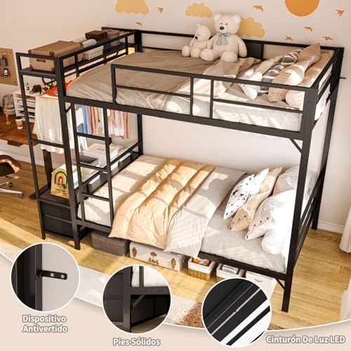 El Mejor Listado de Literas Cama Matrimonial E Individual Top 5. 15 Imagen adicional