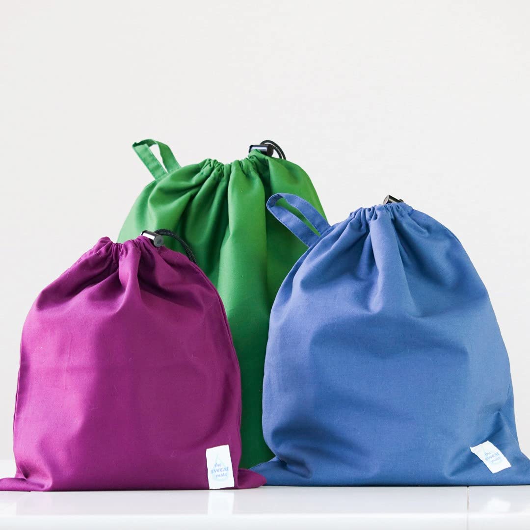 The Sweat Mate: Wet Bag for Anything Stinky, Sweaty, Soggy, Soiled, or Soaked. Washable and Reusable! (Crimson, Large 16