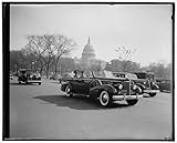 HistoricalFindings Photo: Fulgencio Batista sees Capitol,First time,Cuban Army Sergean,Malin Craig,1938
