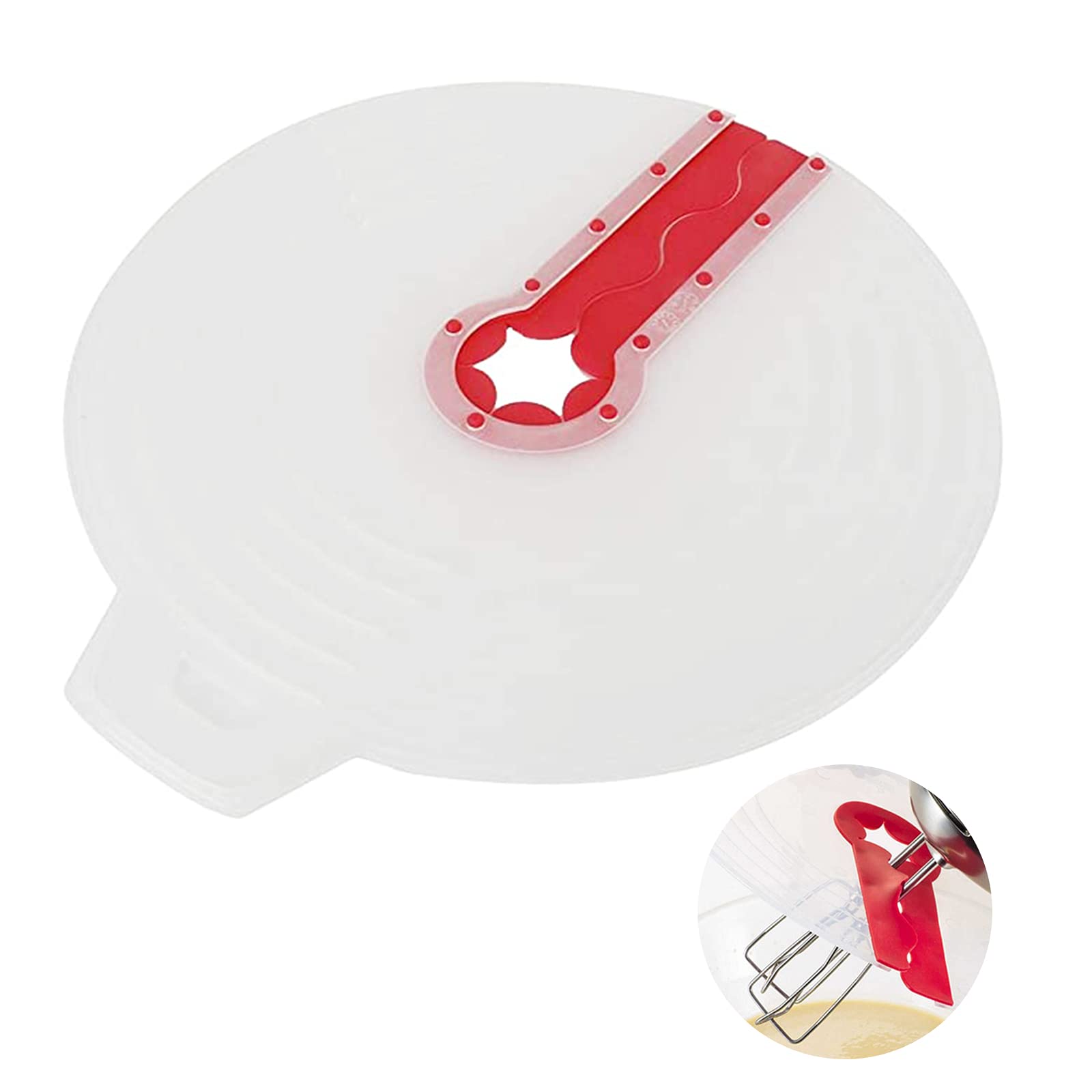 Silikon Schüsseleinsätze Für Küchenmaschinen - 2er Set Spritzschutz Liner