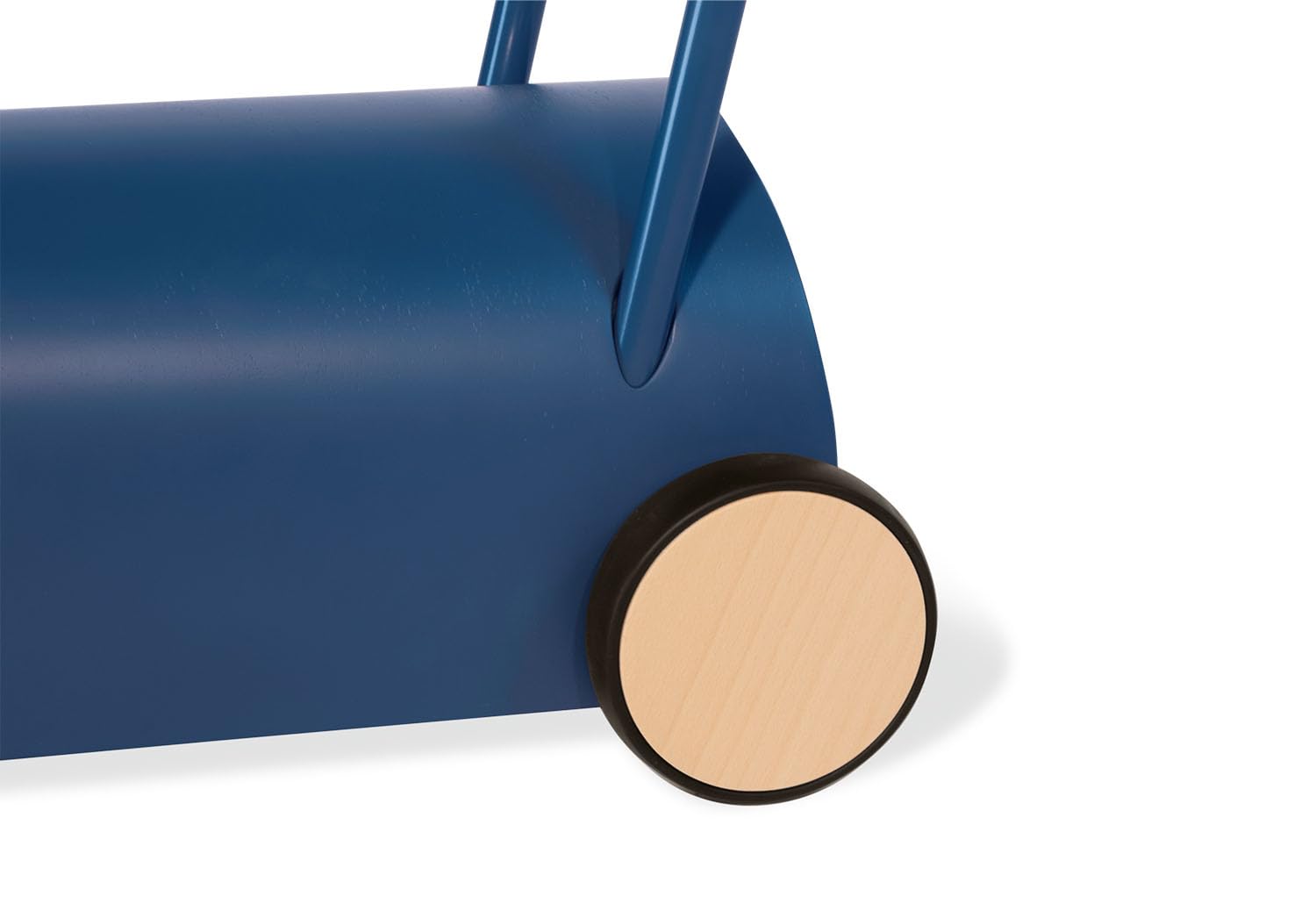PINOLINO Enzo Kinder Lauflernwagen und Rutschauto, Holz, attraktives Blau, für Kleinkinder ab 1 Jahr