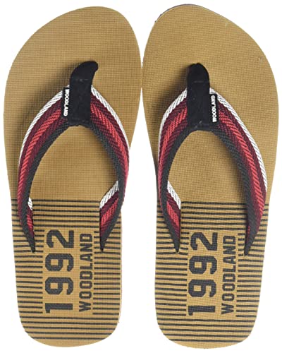 Image of Woodland Men's Camel Slipper (FF 3652120)