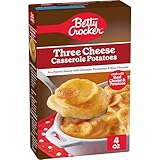 Betty Crocker Three Cheese Casserole Potatoes, Made With Real Cheese, 4 oz Box