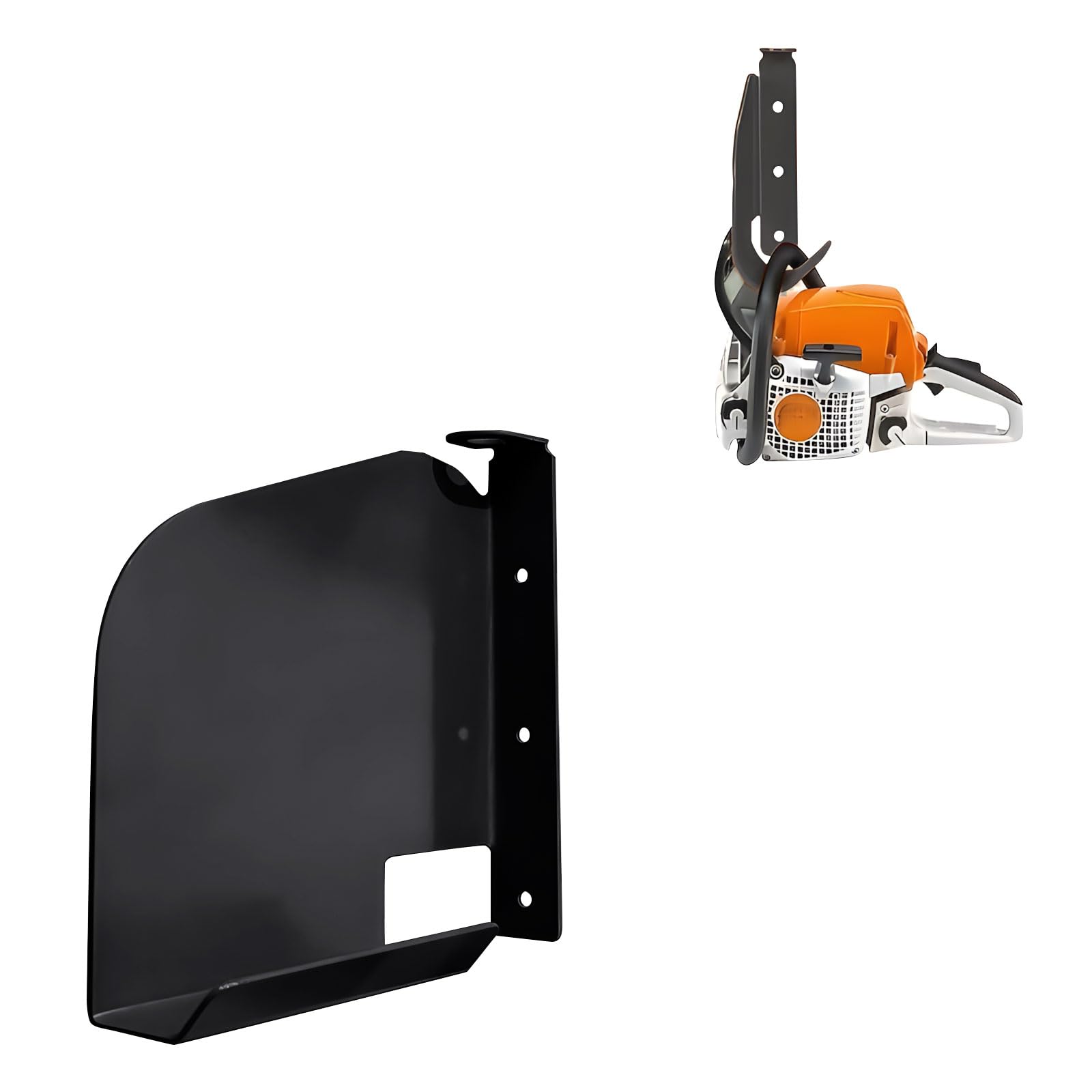 Zxfdsfdbnm Duty Wall Mount Chainsaw Holder for Secure Garage Storage Space Saving Workshop Rack