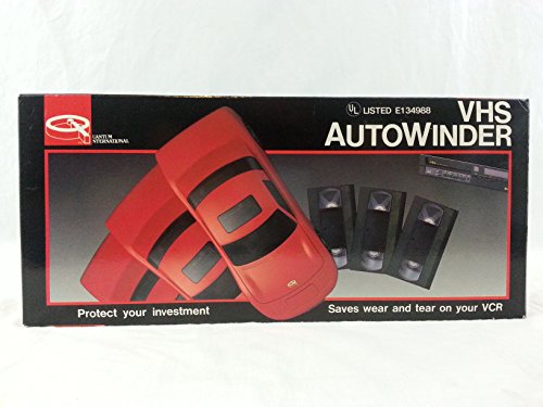 Quantum International C-5000UL VHS Rewinder, Red Sportscar