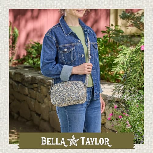 Image of Bella Taylor Simple Crossbody, Quilted Handbag for Women