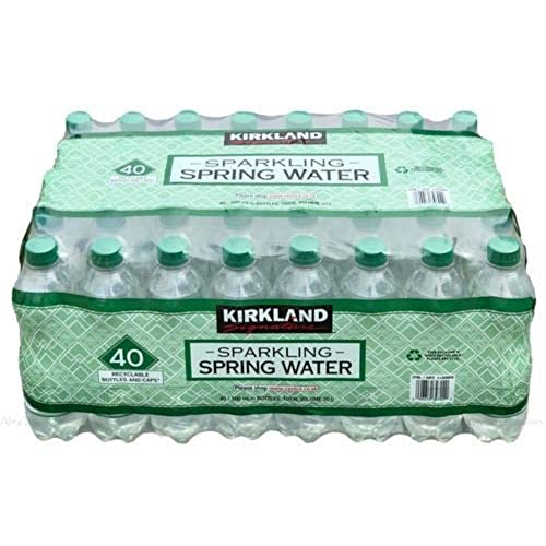 Kirkland Sparkling Spring Water 40x500ml Bottles