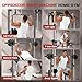OPPSDECOR Smith Machine Power Rack for Home Gym - All-in-One Power Cage Squat Rack with LAT Pulldown, Cable Machine & Barbell Bar - Multi-Functional Strength Training Equipment