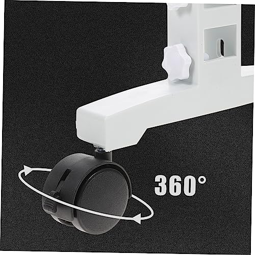 Support de chauffage électrique mobile universel avec roulette et socle stable - 5