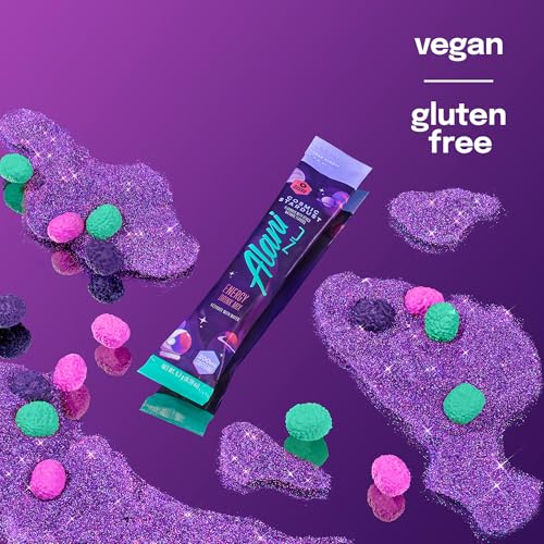 Image of Alani Nu COSMIC STARDUST, Energy Sticks Drink Powder, 200mg Caffeine, Pre Workout Performance with Antioxidants, On-The-Go Drink Mix, Biotin, B Vitamins, Zero Sugar, 5 Calories, 10 Pack