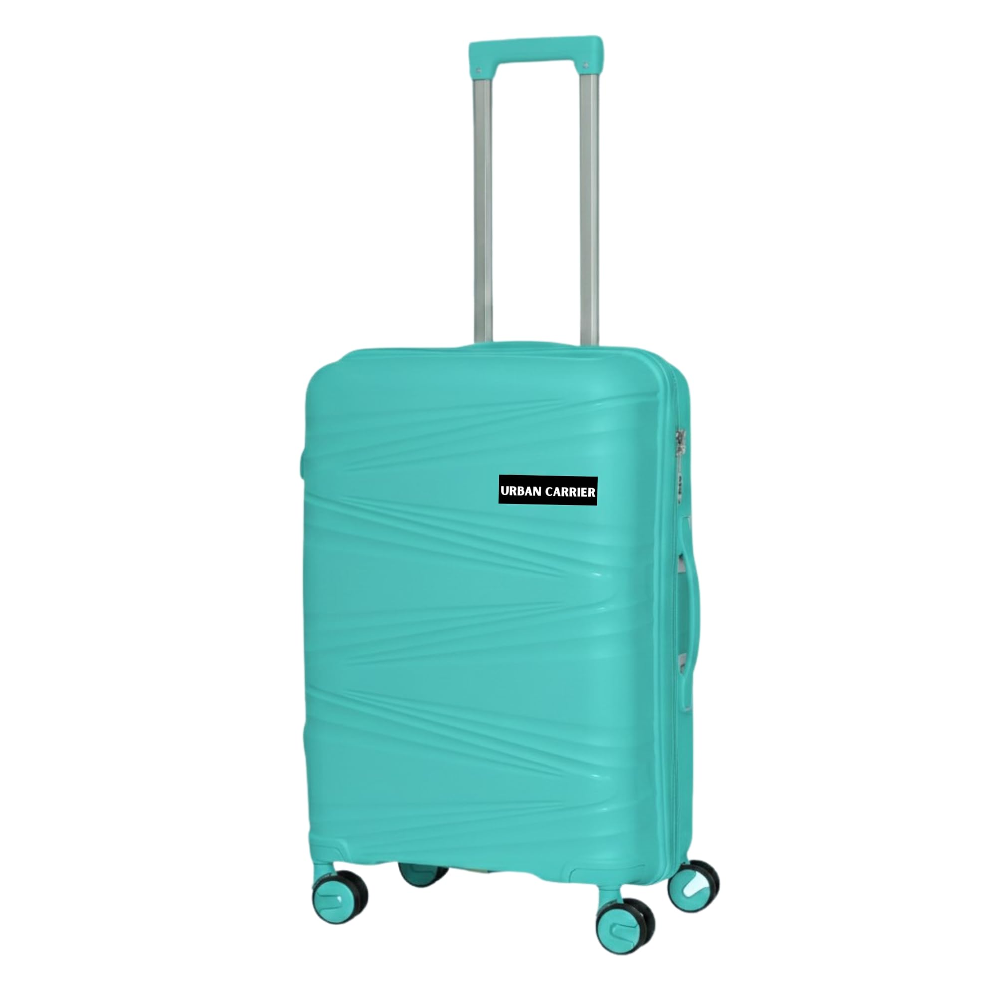 Check-in Suitcase | Polypropylene | 8 Spinner Wheels | 67 L | Teal | Hard Body | Expandable | Number Lock-image-32