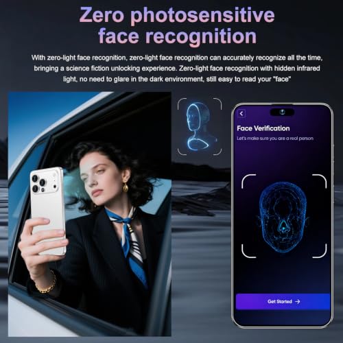 Image of 17PM Smartphone: Snapdragon 8 Gen 3, 12GB RAM + 512GB Storage, 7000mAh Battery, 6.99-inch Display, 68MP+108MP Camera, Android 15, 5G, Dual SIM - Superior OS Outperforms Competitors (White)