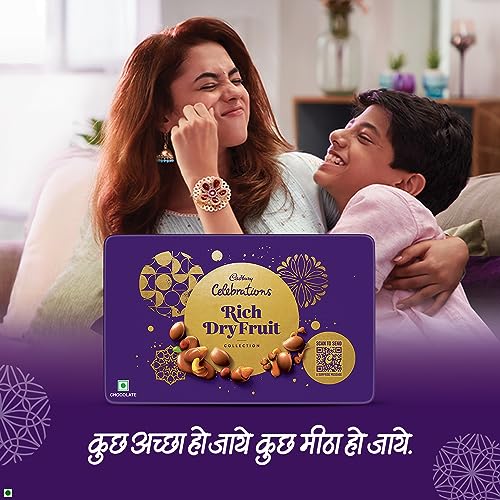 Image of Cadbury Celebrations Rich Dry Fruit Collection Chocolate Gift Box, 177 g (Pack of 3)