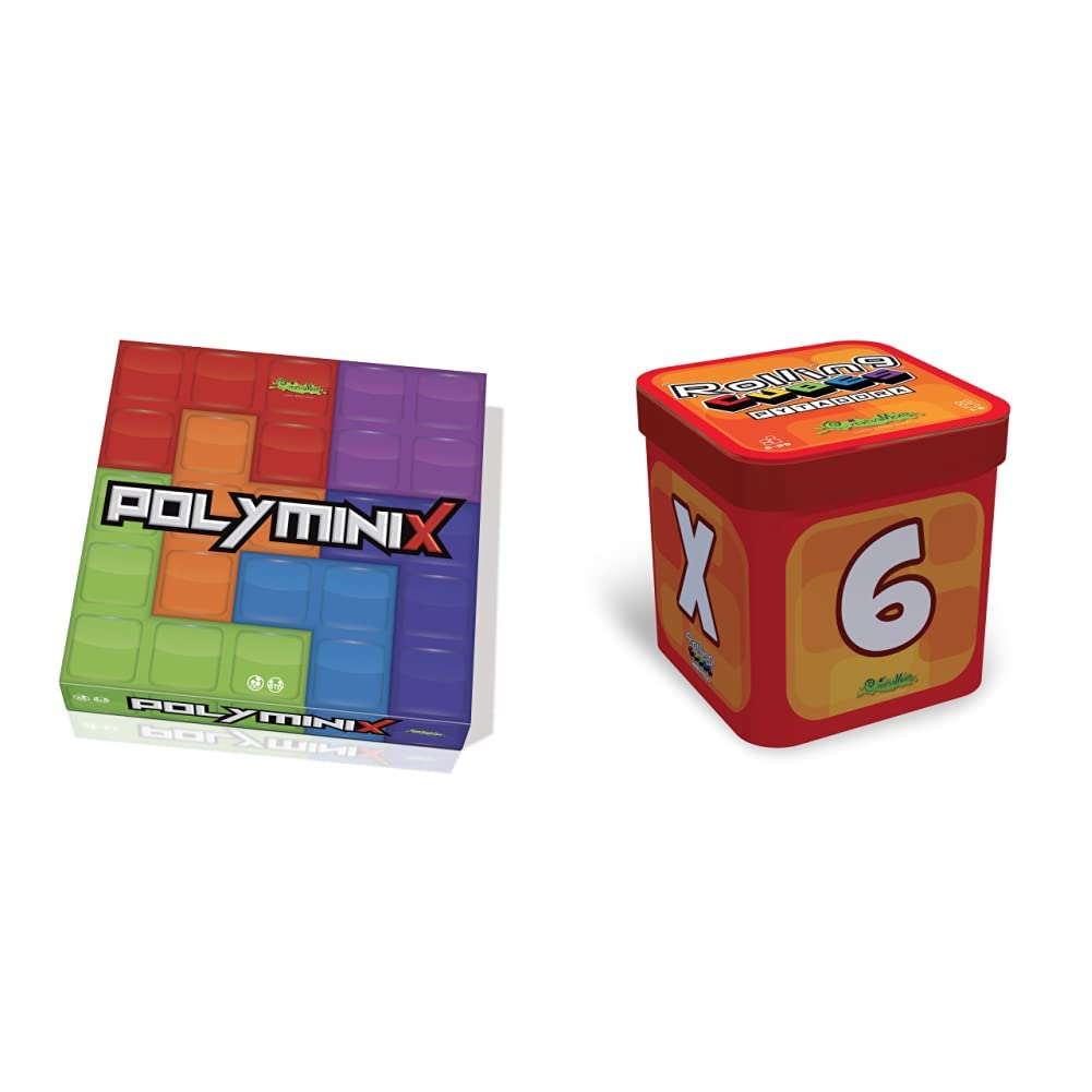 CreativaMente Polyminix Gioco In Scatola, 407 & Rolling Cubes Pytagora, Gioco In Scatola, Colore Multicolore, 552