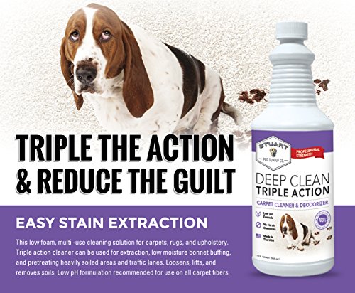 Stuart Pet Supply Co. MODEL-N-303 Professional Strength Deep Clean (Gal.) 3X Carpet Cleaner Solution & Deodorizer thumb #3