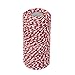 Produktbild 100m Wickeln Geschenk Baumwollseil Band Schnur Seil Schnur String Rot, Weiss