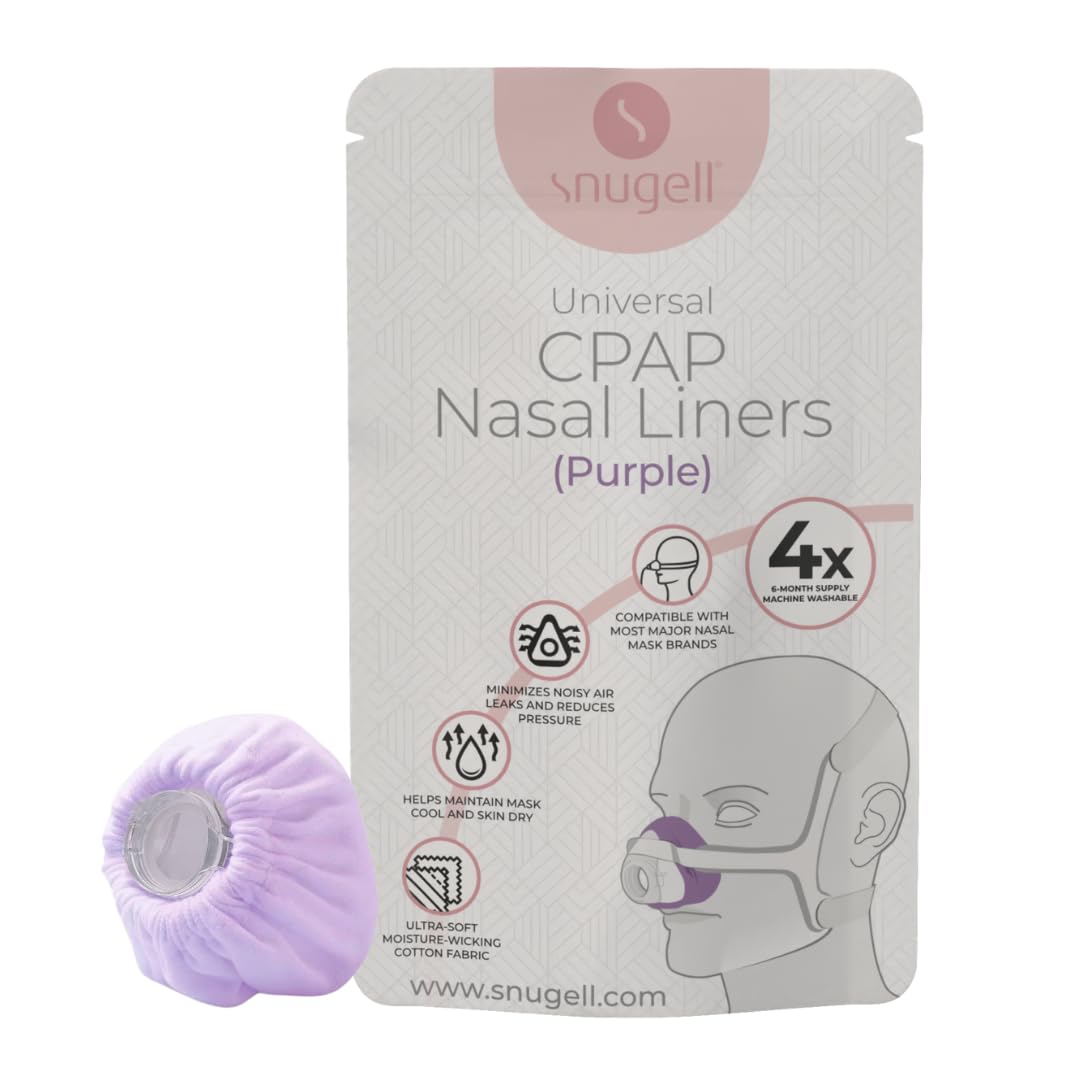 Amazon.com: Snugell Universal CPAP Nasal Mask Liners (4-Pack