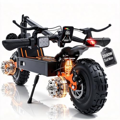 Misodo 3500W Dual Motor Electric Scooter