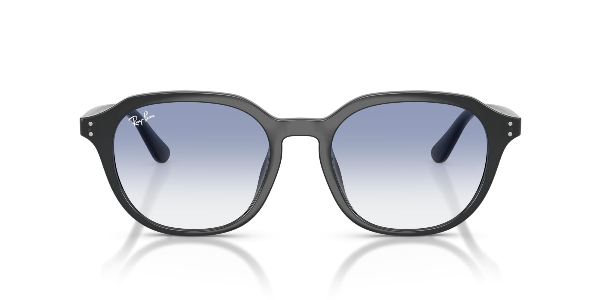 Ray-Ban ORB4459D サングラス ブルー Amazon.com: Ray-Ban RB4459D Square Sunglasses, Opal Grey
