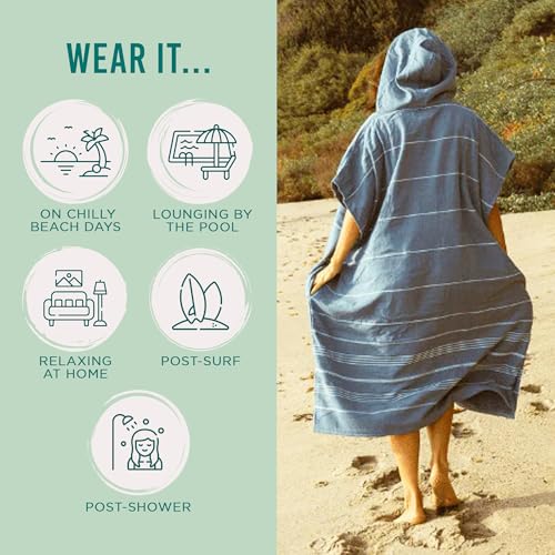 Sand Cloud Beach Cover Up for Women - Bathing Suit & Swimsuit Cover-Up Womens Poncho with Comfortable Fit for Post Swim3