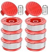 Amazon.com : 8Pcs String Trimmer Line Spool & Cap Replacement for