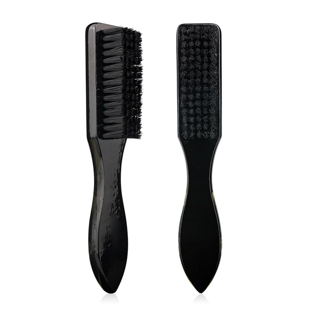 Forbici Professionali Spazzola di Pulizia Retro Olio Per Testa Spazzola Collo Salone di Pulizia Spazzola Per Capelli Pettine Uomini Barbiere Strumento