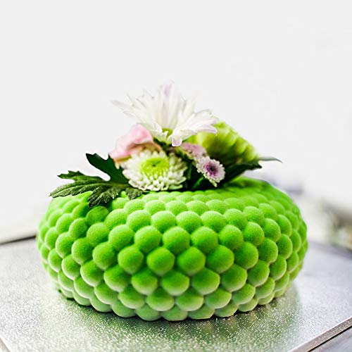 Zqwe Buddha Fruit Shape Mousse Cake Mold 3D Silicone Dessert Cheesecake Baking Pan Mould Pastry Truffle Pudding Jelly Soap Candle Clay Resin Making Molds #TOP4
